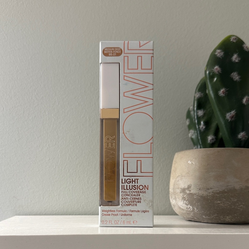 Flower Beauty Light Illusion Full Coverage Concealer - Medium Beige